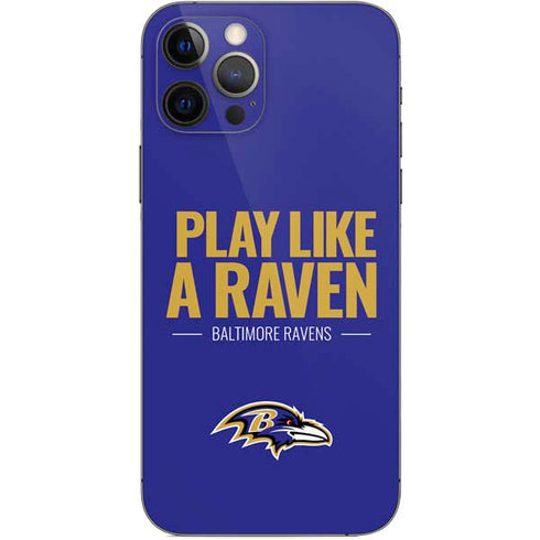NFL Baltimore Ravens Team Motto iPhone 12 Pro Skin